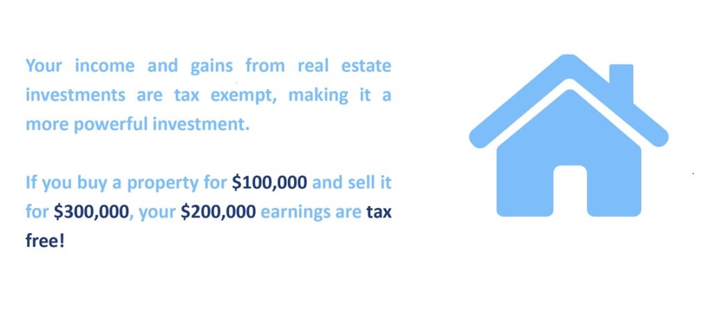 Learn about the tax benefits of investing in real estate within an IRA