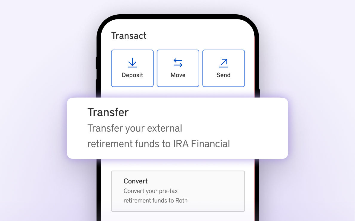 IRA Financial Transact Dashboard